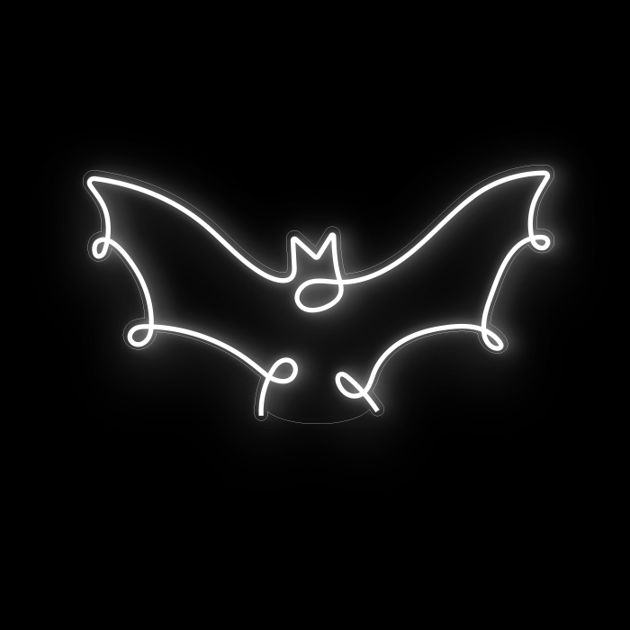 Bat LED Neon Sign - Neon Mural | Neon Lights Maroc | Neonverse